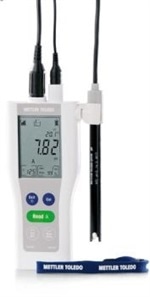 Advanced Dual Channel pH/Cond Portable Meter from METTLER TOLEDO