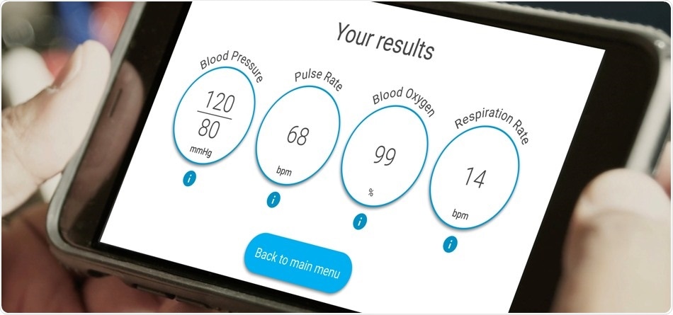 V-Sensor and e-Checkup-enabled smartphones help monitor vital signs with medical accuracy