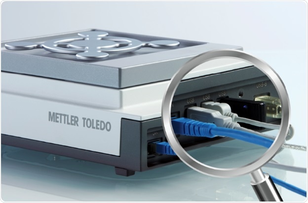 Easy, compatible connectivity for productivity and security: The new XPR analytical balance from METTLER TOLEDO