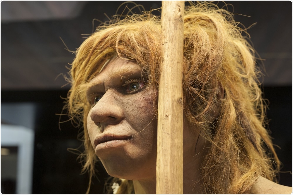 Madrid, Spain - Life-sized sculpture of Neanderthal female at National Archeological Museum of Madrid. Image Credit: J By Juan Aunion / Shutterstock