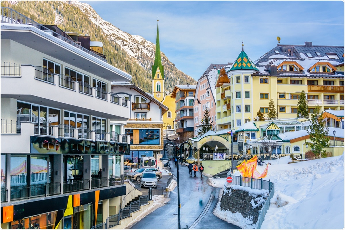 Study: High SARS-CoV-2 Seroprevalence in Children and Adults in the Austrian Ski Resort Ischgl. Ischgl Austria. Image credit: Dreamer4787 / Shutterstock