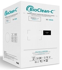 BioClean-C™: Chemotherapy protective apron with sleeves
