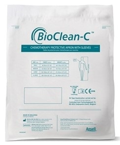 BioClean-C™: Chemotherapy protective apron with sleeves