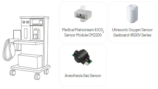 Using gas sensors in the medical and healthcare industries