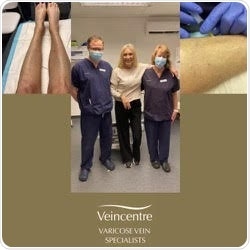 TV celebrity Angie Best checks in to Oxford Veincentre