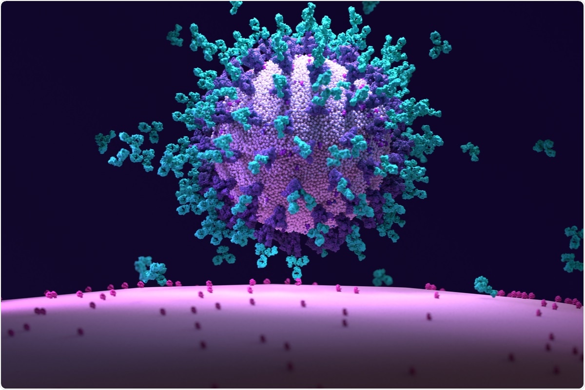Study: Relative Ratios of Human Seasonal Coronavirus Antibodies Predict the Efficiency of Cross-Neutralization of SARS-CoV-2 Spike Binding to ACE2. Image Credit: Design_Cells / Shutterstock