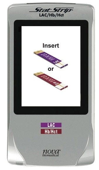 Capillary blood testing for lactate, Hb, and Hct with the StatStrip® LAC/Hb/Hct