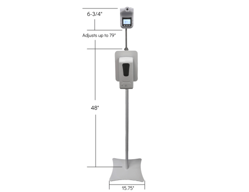 Duracleanse:  Temperature Check and Sanitizing Station