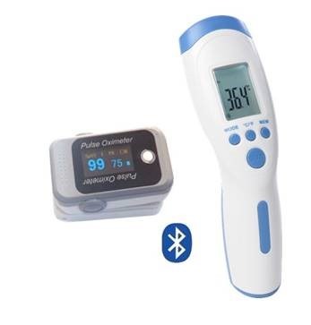 Aseptika Contactless Thermometer Pulse Oximeter