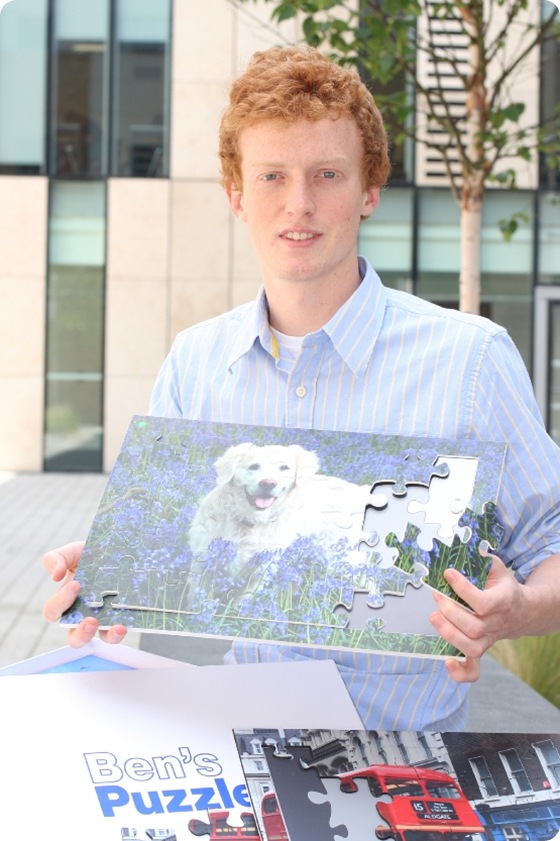 Kingston University London student Ben Atkinson-Willes hopes the range of puzzles he has created will help trigger memories for people with Alzheimer’s disease as well as boost their confidence