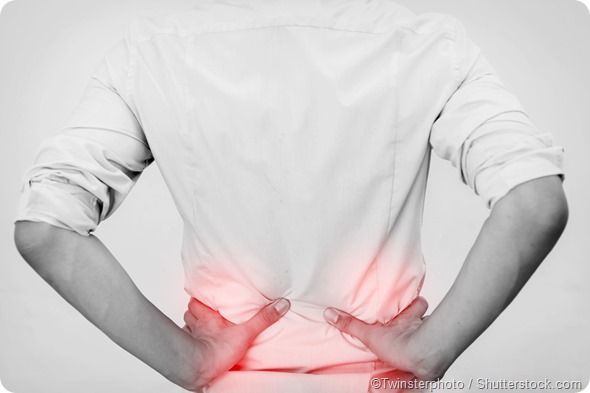 Man lower back pain