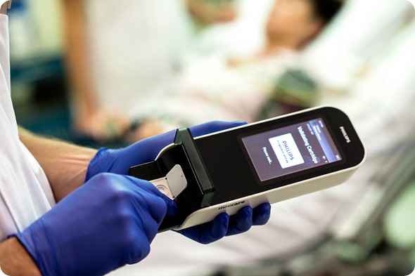 Philips prototype blood analyser