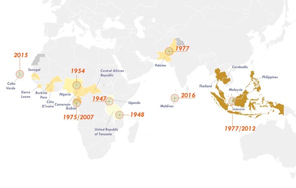 Zika Prevalence Timeline Map 1