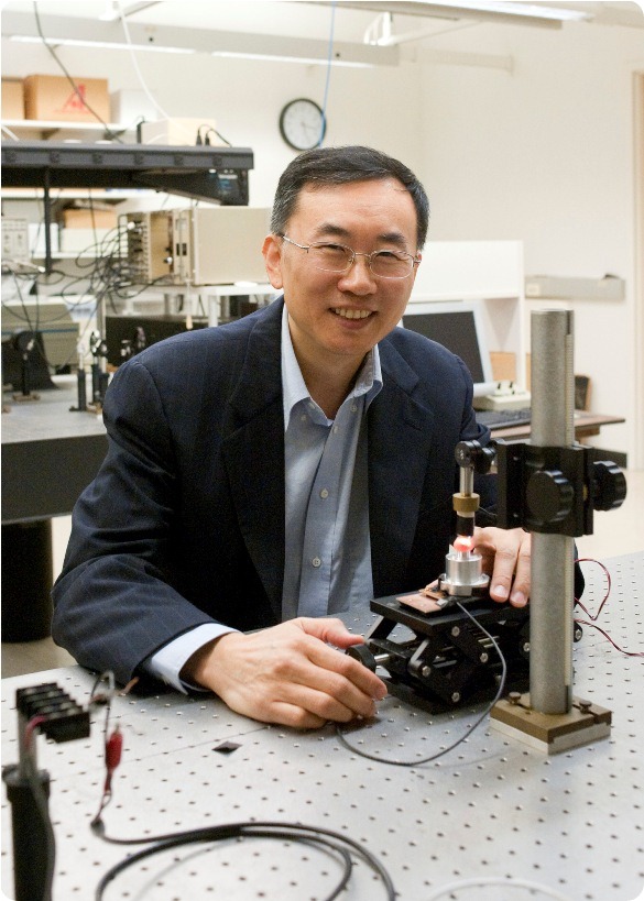 Xu Zhi, associate professor of chemistry and biochemistry at UMSL, has developed a portable, inexpensive non-invasive blood glucose detector for people with diabetes.