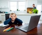 Parents stress over work and children's wellbeing while in lockdown