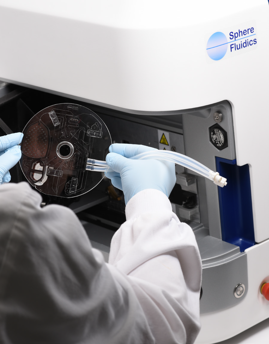 Cell line development with the Cyto-Mine®