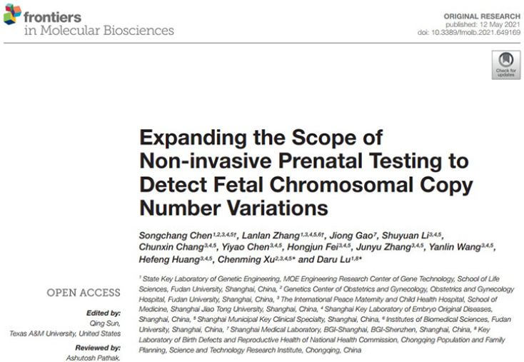 Genomics advances in non-invasive prenatal testing (NIPT) research
