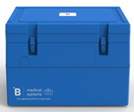 Vaccine transport boxes for vaccine and pharmaceuticals solutions