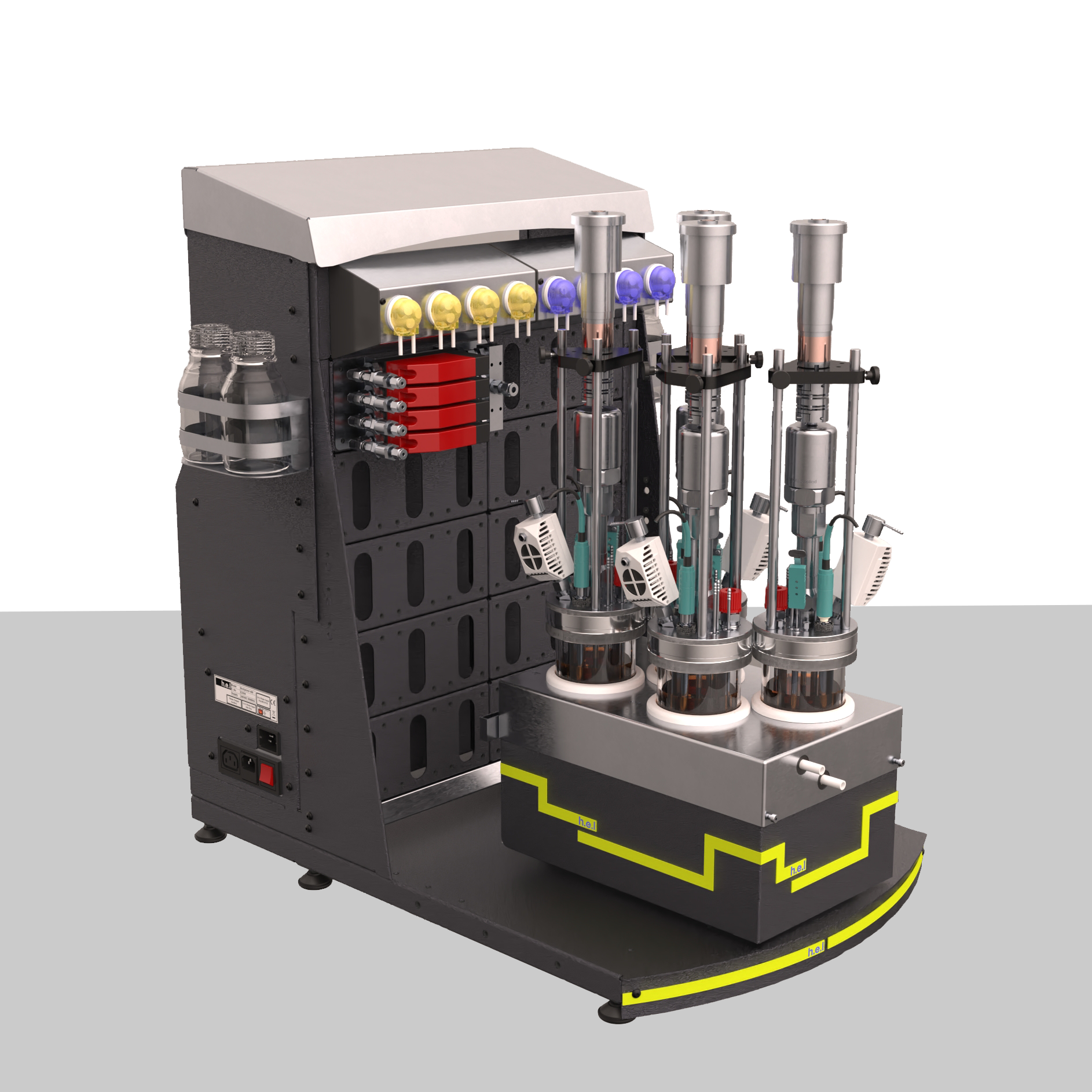 BioXplorer 400: Bench-top, 4 bioreactor, automated parallel biotechnology platform