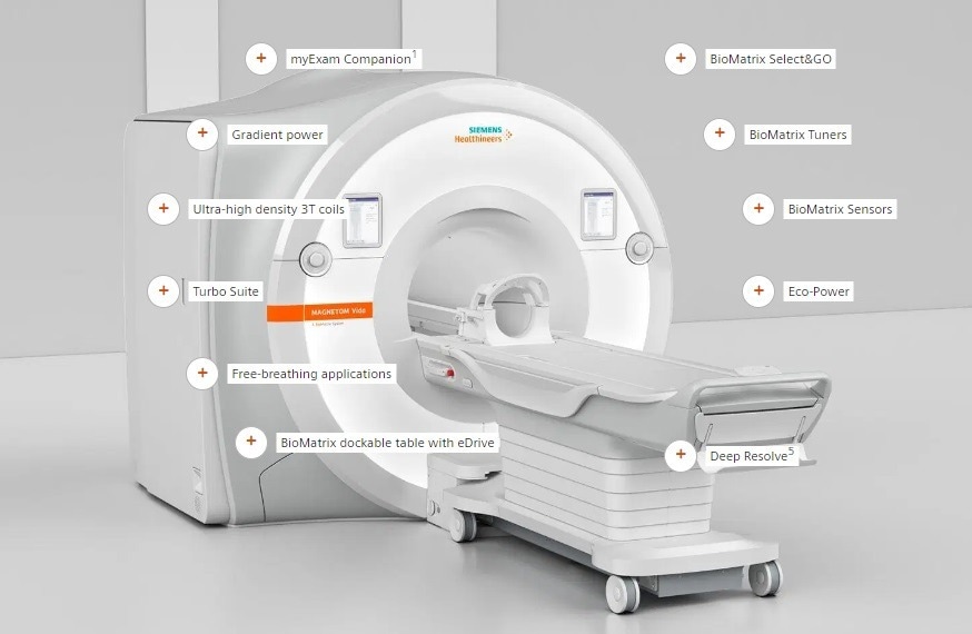 3T MRI scanner MAGNETOM Vida