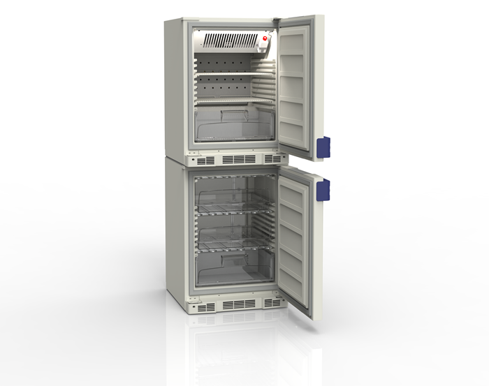 Combined Laboratory Refrigerator and Freezer LF260 from B Medical Systems for sample preservation
