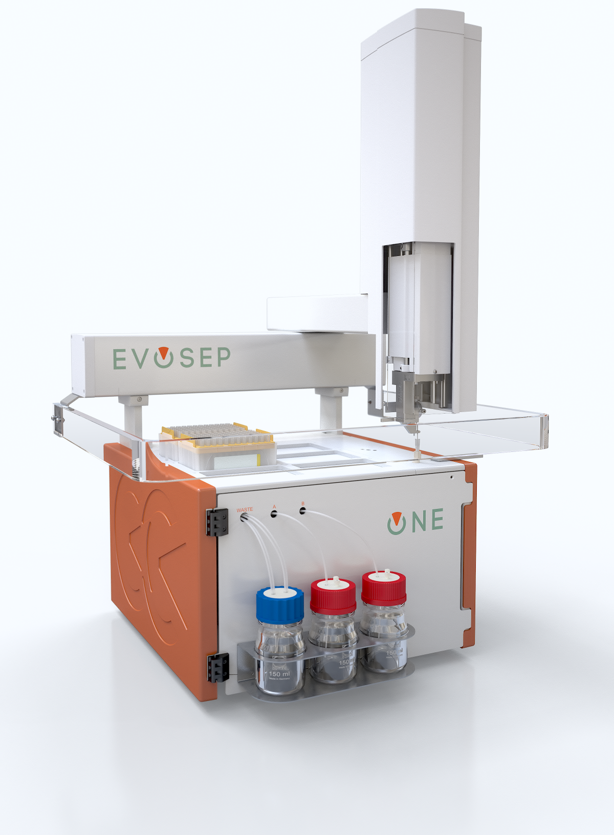 The Evosep One is a plug-and-play liquid chromatography platform built for standardization. It delivers a high level of speed and robustness, while still maintaining the sensitivity needed when performing clinical proteomics