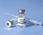 What is the link between influenza vaccination and the severity of COVID-19 infection?