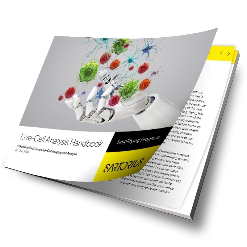 Sartorius releases the 6th edition of its popular live-cell analysis handbook