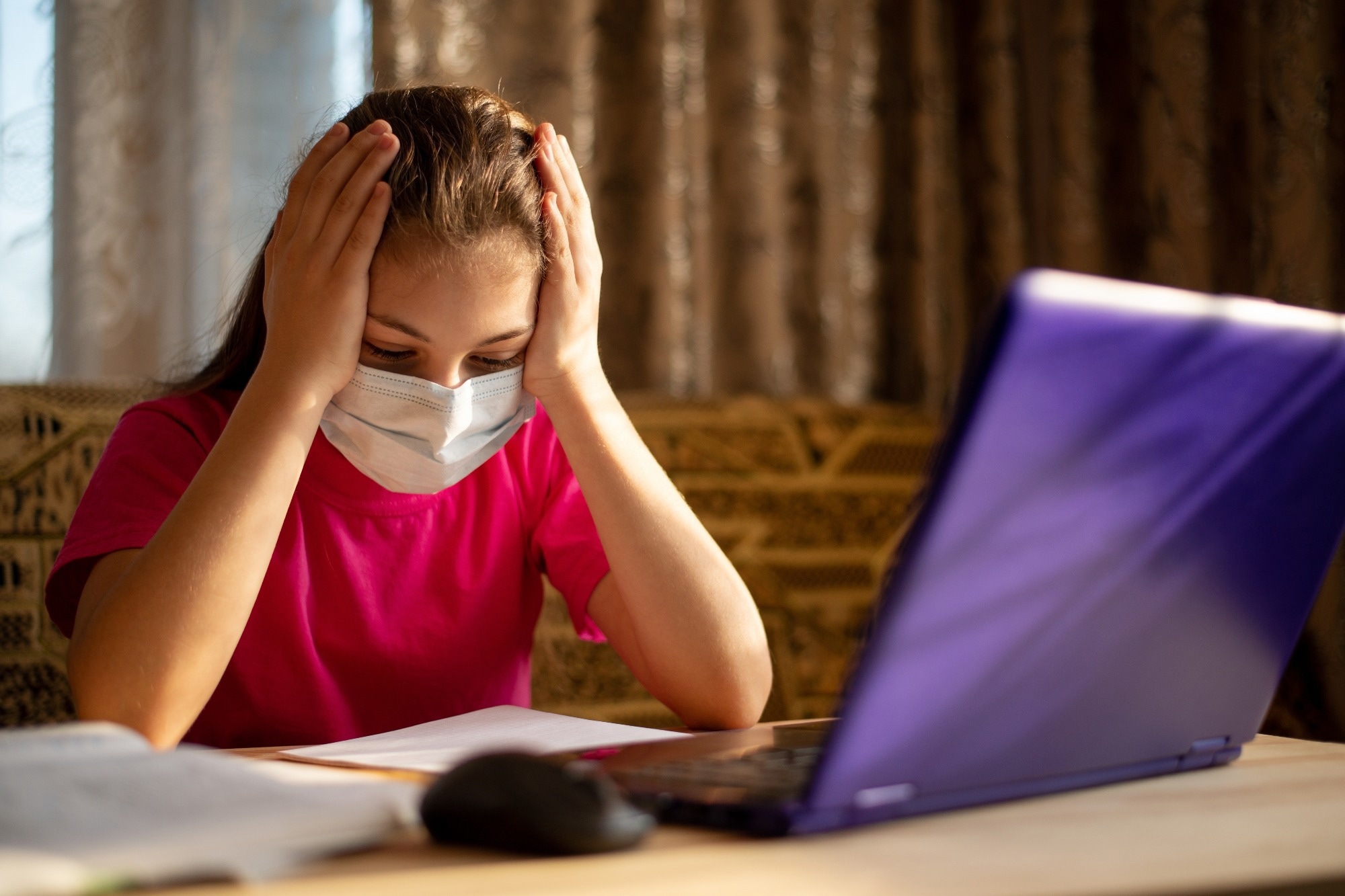 Study: Effects of the COVID-19 Pandemic on Mental Health and Brain Maturation in Adolescents: Implications for Analyzing Longitudinal Data. Image Credit: Vitalii Stock/Shutterstock