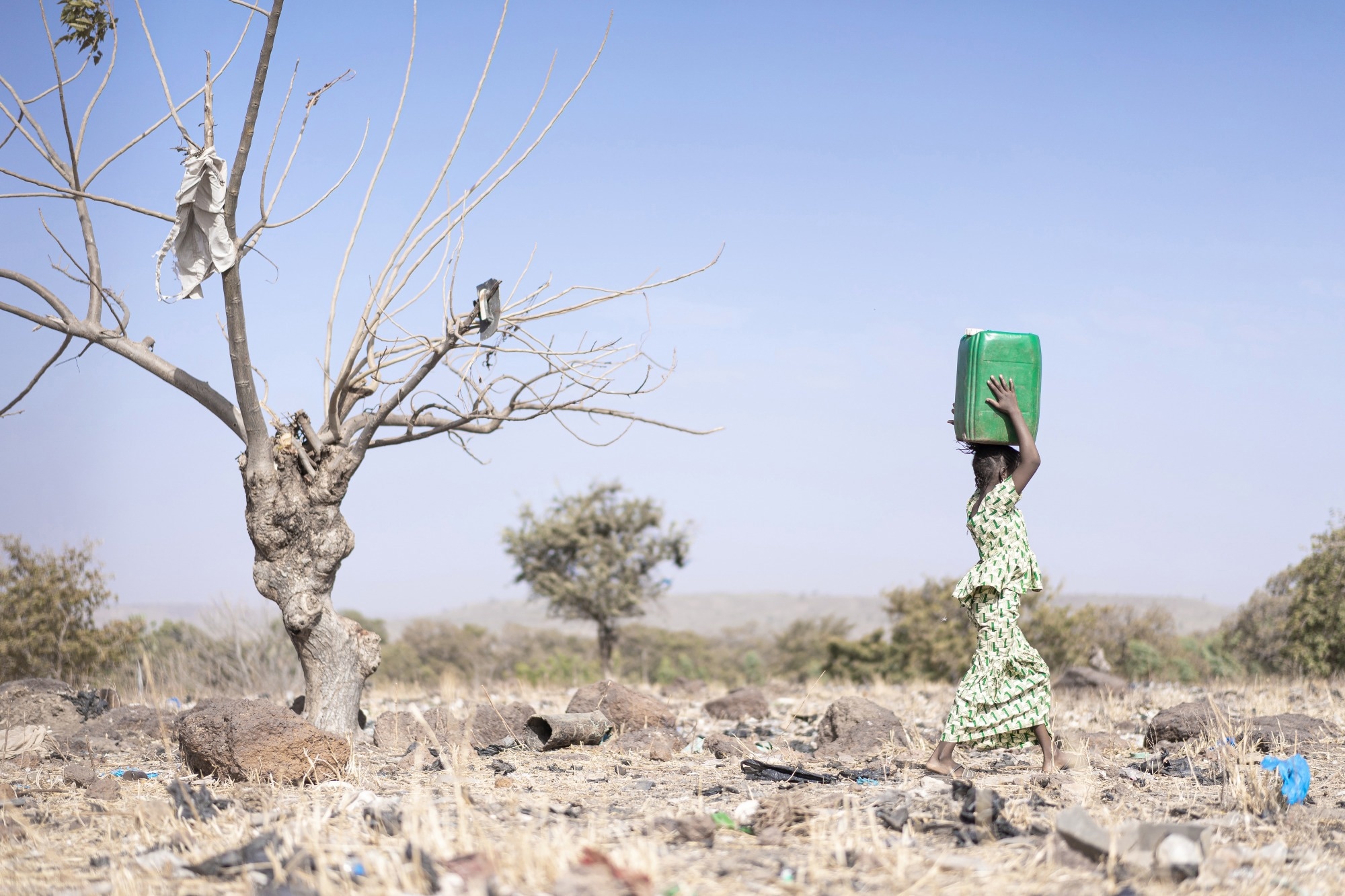 Women and girls are disproportionately affected by climate change
