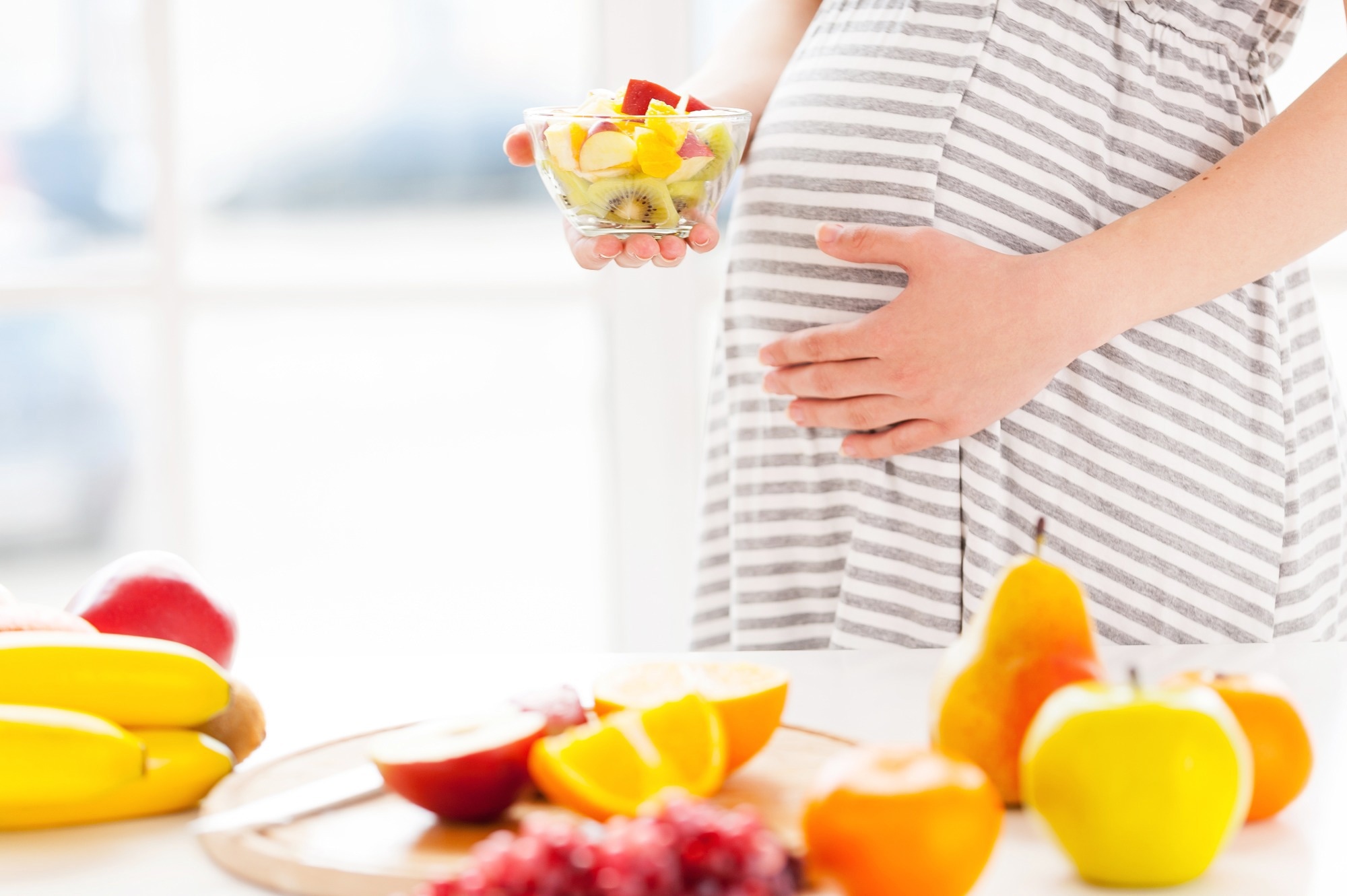Is there a relationship between maternal diet and gestational age at birth weight?
