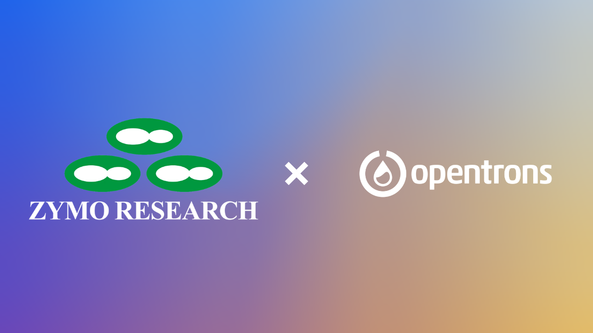 Opentrons partners with Zymo Research to automate key microbiome chemistries on the Opentrons Flex™