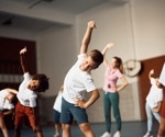 What are the parallel effects of exercise on cardiometabolic and mental health in children with an excess of adiposity?