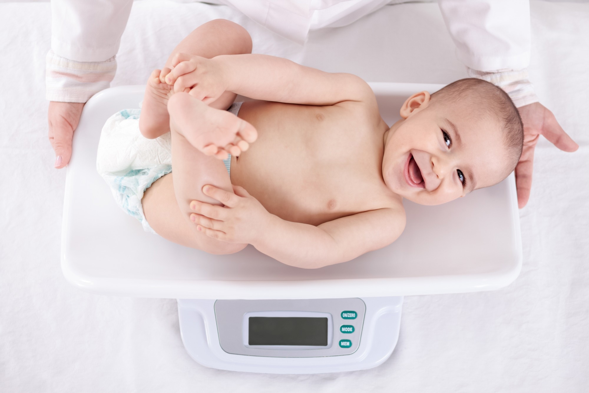 Understanding human body composition in the first two years of life