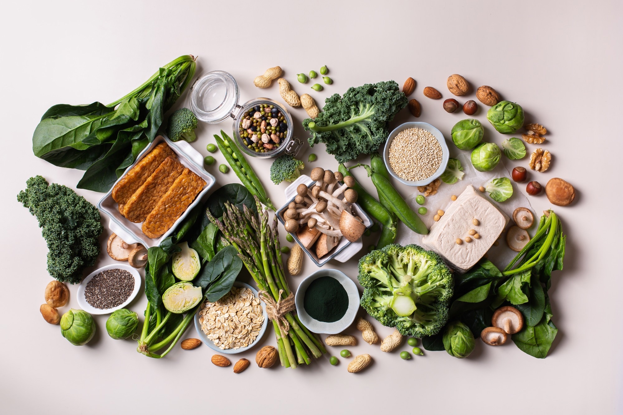 Study: Effects of Plant-Based Protein Interventions, with and without an Exercise Component, on Body Composition, Strength and Physical Function in Older Adults: A Systematic Review and Meta-Analysis of Randomized Controlled Trials. Image Credit: Antonina Vlasova / Shutterstock.com