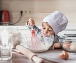 Teaching toddlers to cook boosts self-control and healthy eating habits, new study reveals