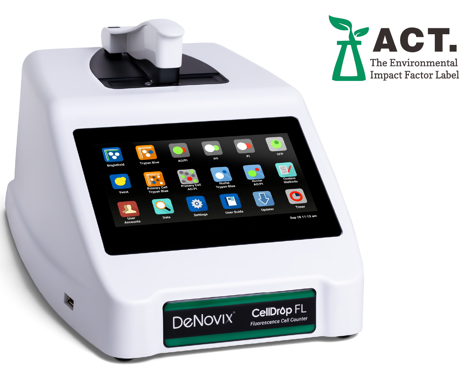 DeNovix CellDrop becomes first ACT® label certified automated cell counter