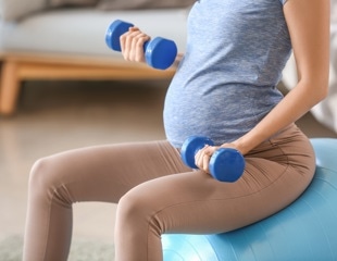 Maternal exercise shapes early yolk sac growth, varies with baby's sex