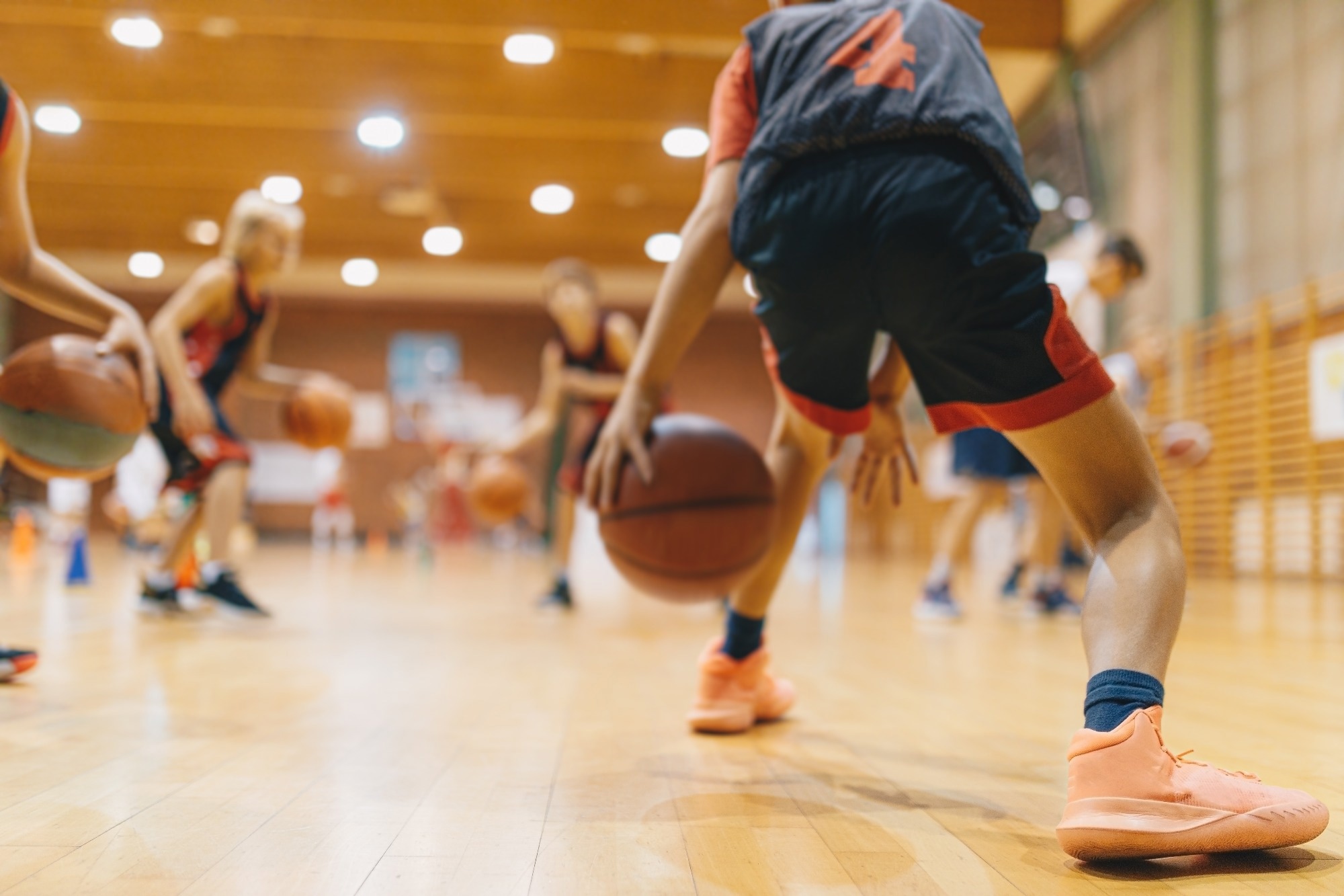 Study shows basketball playing sharpens manual dexterity in kids