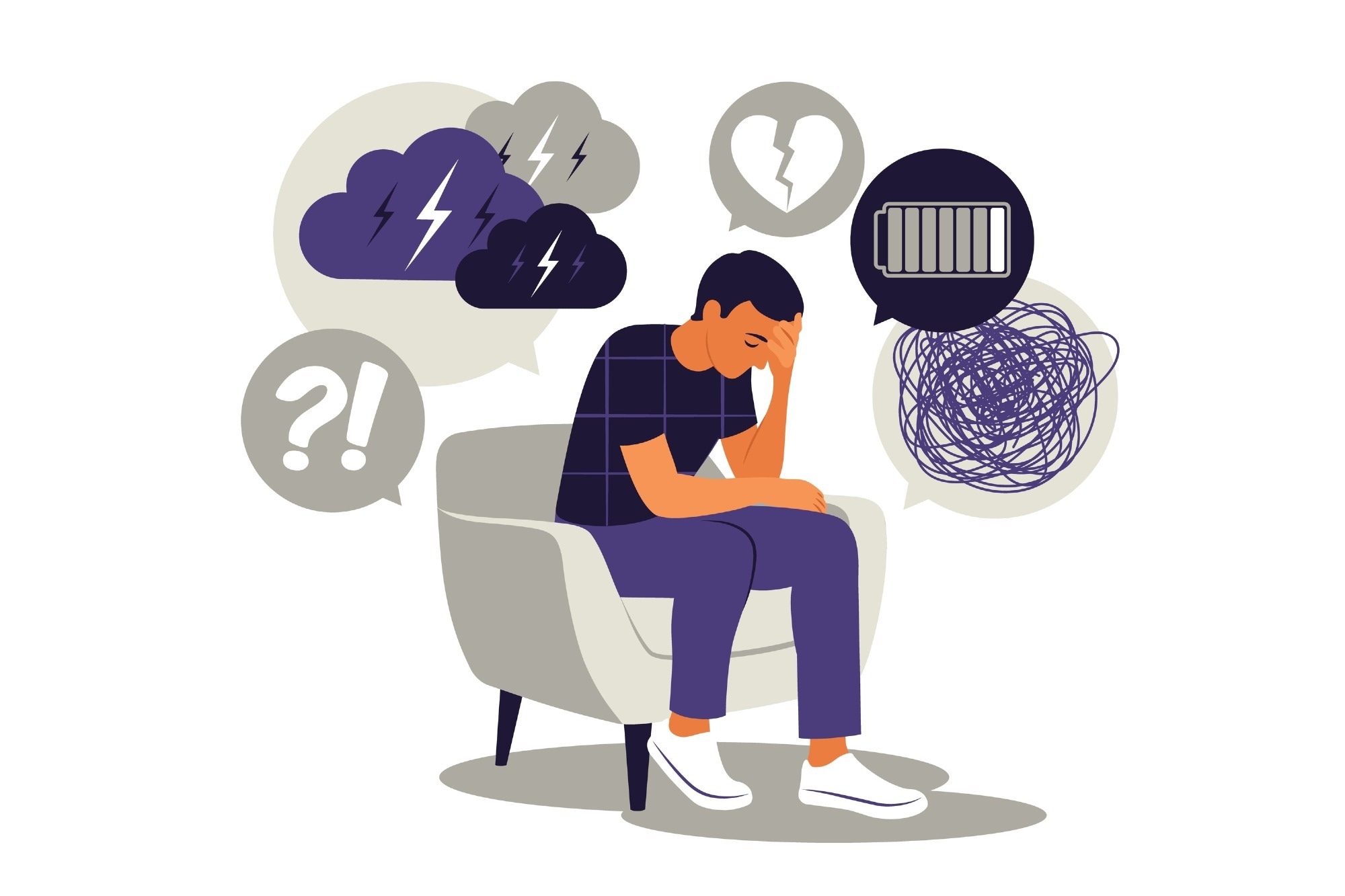 Study: Multi-site benchmark classification of major depressive disorder using machine learning on cortical and subcortical measures. Image Credit: Elena Kalinicheva/Shutterstock.com