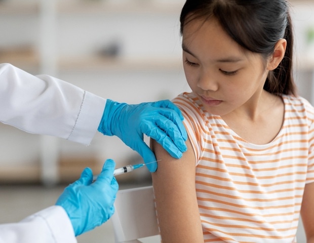 Did California's pediatric COVID-19 vaccination program reduce reported cases and hospitalizations?
