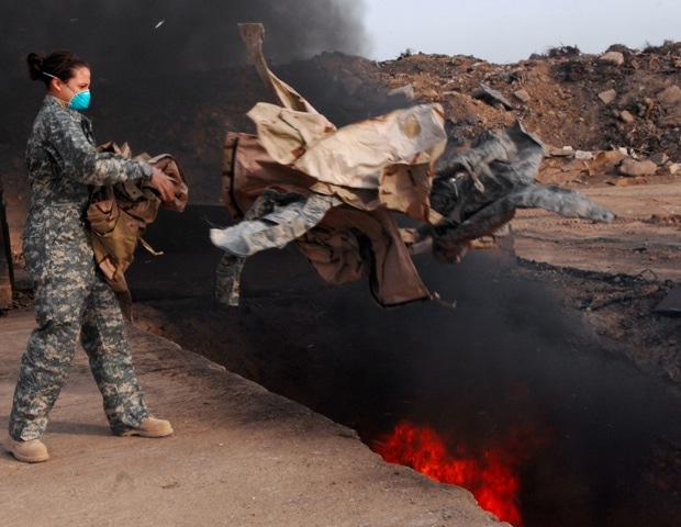 Study links long-term health risks with burn pit exposure in military veterans