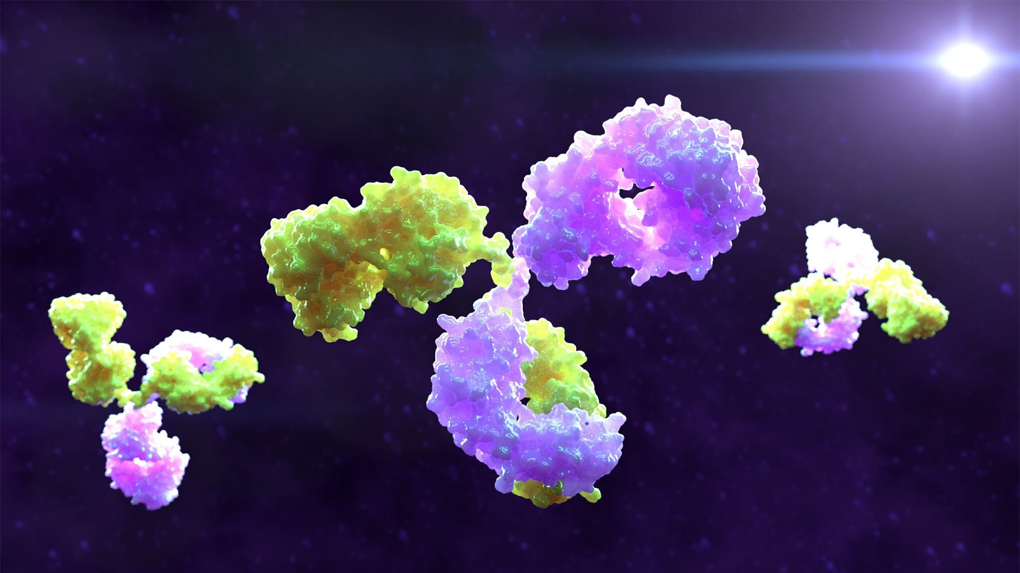 Study: Bispecific antibodies with broad neutralization potency against SARS-CoV-2 variants of concern. Image Credit: Alpha Tauri 3D Graphics / Shutterstock