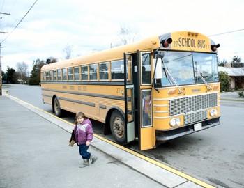 Diesel particle pollution inside urban school buses may be worse than levels found in the surrounding roadway air, according to a study by scientists at the University of California. The report appears in the April 15 issue of the American Chemical Society