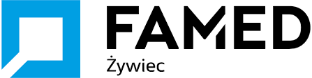 Famed Żywiec Sp. z o.o. logo.