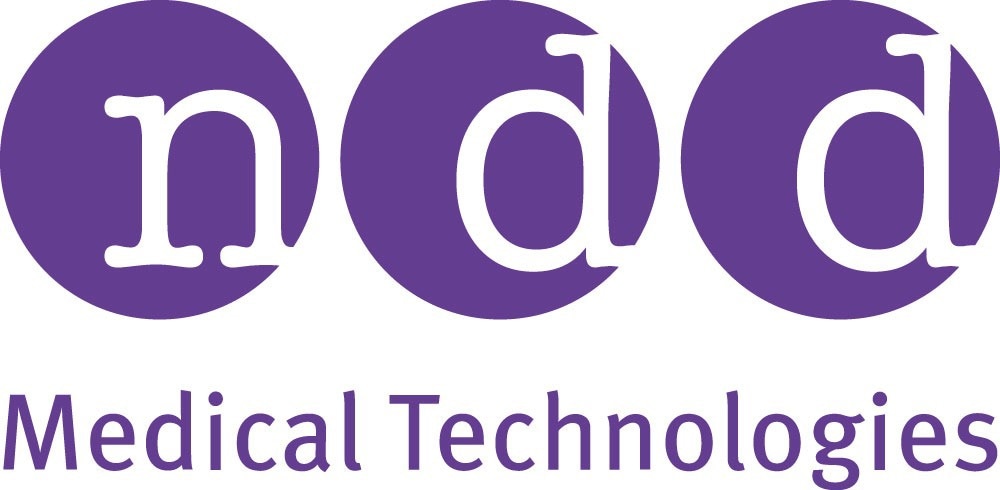 ndd Medical Technologies Inc. logo.