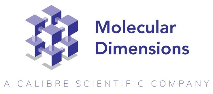 Molecular Dimensions Limited logo.